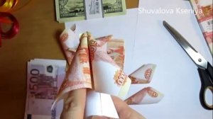 елка из денег/money tree