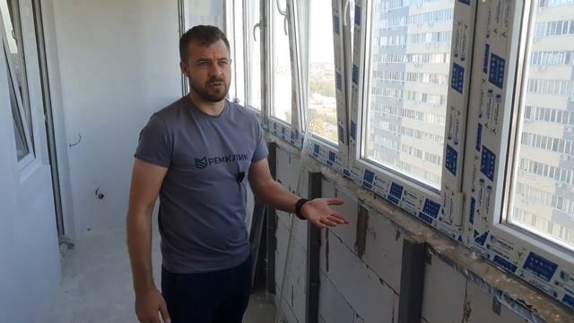 Обзор чернового ремонта 2-комнатной квартиры в ЖК "Оникс".
