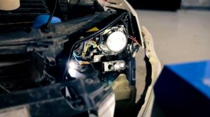 Замена линз Skoda Octavia a7 на bi led Aozoom k3. Тонировка фар и птф . Замена ВСЕХ ламп на led ?