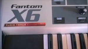 Roland Fantom X6 Custom Made Patches in a Song