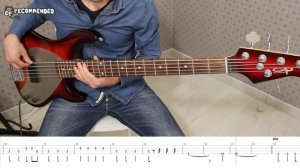 Amandoti - Maneskin - Bass Cover + TAB