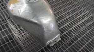 Покраска  "CB400" Honda под морозный узор.