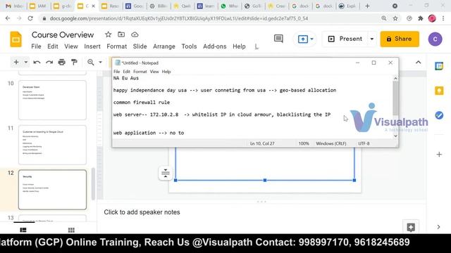 Google Cloud Platform Session 03 | GCP Tutorial | Google Cloud Training | By Visualpath смотреть онлайн