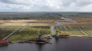 Holland, Zaanse Schans ,Zaandam, mills, dji, Голландия, Зансе Сханс, Заандам, мельницы