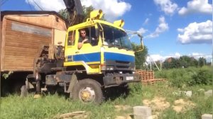 Лютый негабарит 6×5 метров,полноприводный манипулятор,перевозка дома