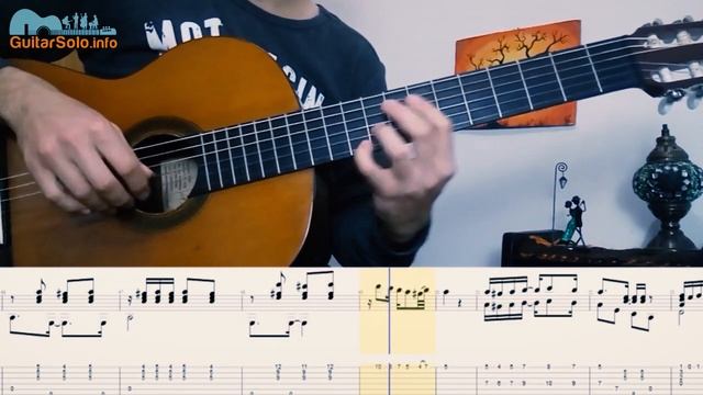 La Cumparsita - Guitar Cover (Fingerstyle) смотреть онлайн