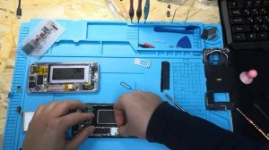 Samsung S8 G950F/FD. Замена модуля дисплея + тачскрин. Разбор.