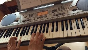 The Final Countdown-piano