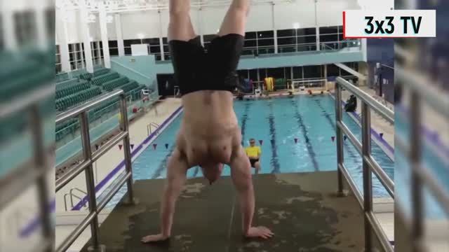 Подборка приколов Прыжки в воду смотреть онлайн