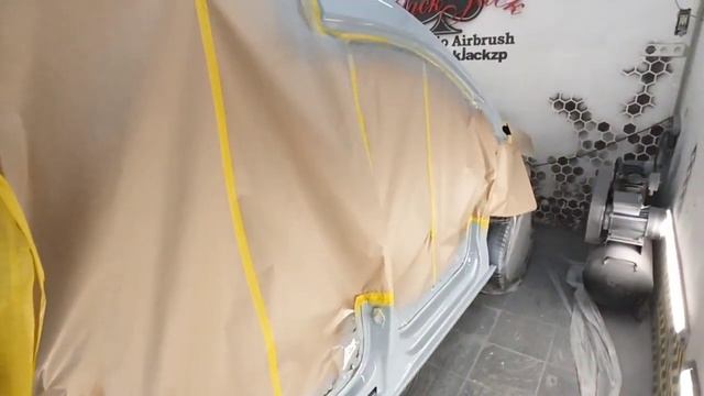 VW Caddy Полная покраска смотреть онлайн