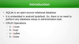 Android SQLIte Database intro Tutorial telugu |  ANDROID APP DEVELOPMENT TUTORIALS IN TELUGU