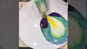 Процесс флюид арт