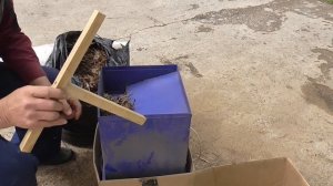 СЕНО. Измельчение на корм червям с помощью кормоизмельчителя БИК 103 М.