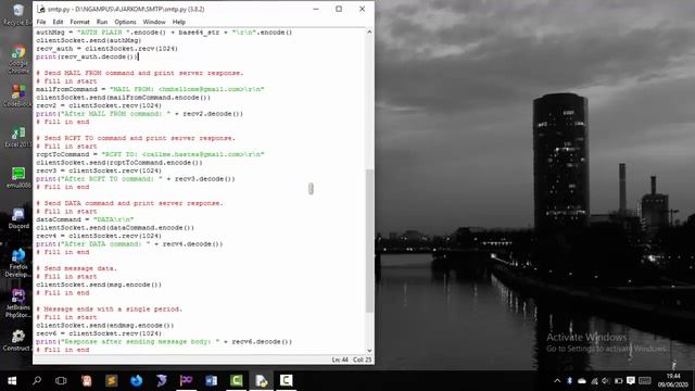 Program Email Klien SMTP Menggunakan Python смотреть онлайн