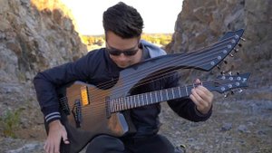 Fade to Black - (Metallica) - Harp Guitar Cover - Jamie Dupuis
