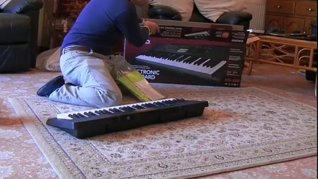 Casio CTK 3200 Unboxing (Piano Style Touch Response Keyboard) смотреть онлайн
