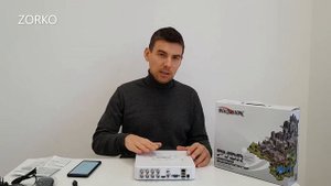 8-канальный AHD регистратор PVDR-A1-08P1 v.2.4.1 системы видеонаблюдения ZORKO