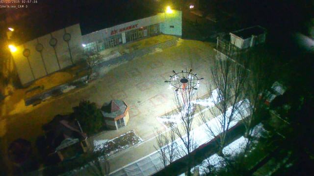 Центр Щёлкино, 21.02.2015, ч.1 - видео с веб-камеры 3 смотреть онлайн