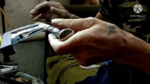 Заточка серейторного хлебного ножа.