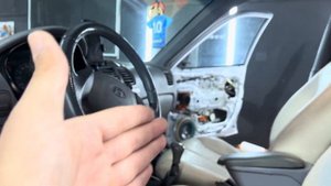 Замена/установка) штатной акустики/динамиков) Хендай акцент на динамики DL Audio Raven 165