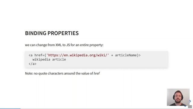 React Course, Part 4.1: JSX Basics: Content And Properties