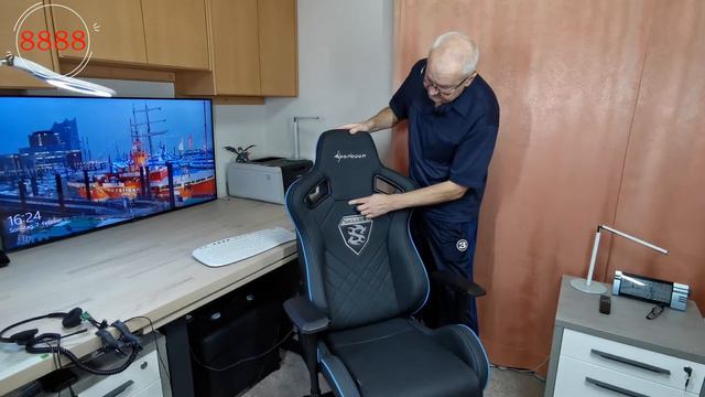 ВЛОГ Как меня скинули с трона в Германии. Sharkoon Skiller SGS4 компьютерное кресло не устояло смотреть онлайн