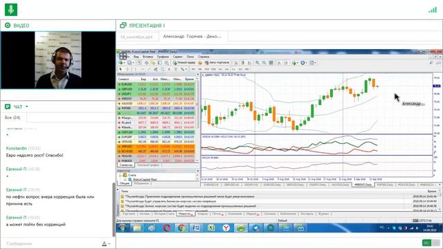 Ежедневный обзор FreshForex по рынку форекс 14 сентября 2018 смотреть онлайн