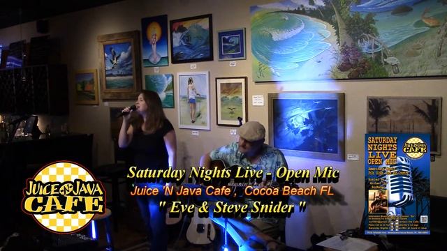 Steve Snider & Eve @ Juice 'N Java Cafe Open Mic 2-11-17 смотреть онлайн