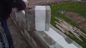 Армирование кладки стен стеклопластиковой арматурой