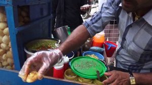 Панипури - фастфуд в Индии