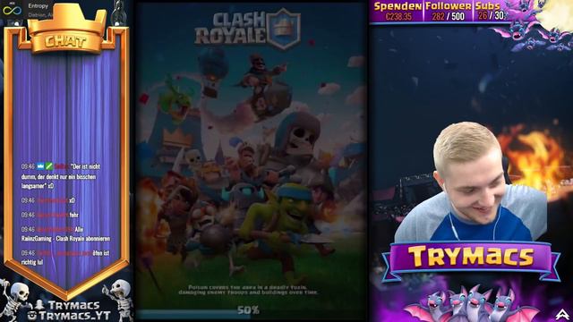 UNFASSBARES BATTLE! | KINGS CUP ELITE CHALLENGE! | Trymacs vs BigSpin vs Chefstrobel | Clash Royale смотреть онлайн