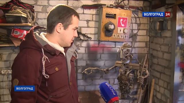 Необычные композиции из старых запчастей смотреть онлайн