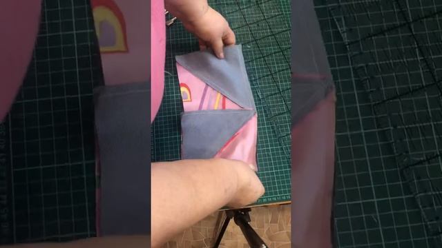 Лоскутное детское одеяло ч. 1.Блок вертушка