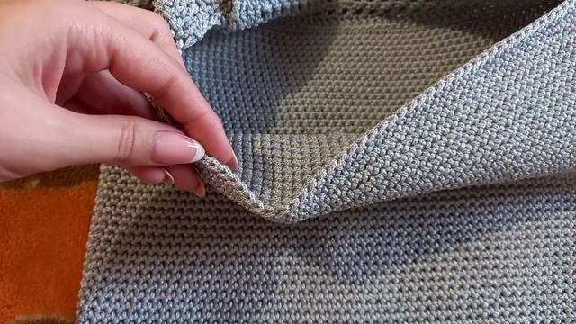 Летняя сумка крючком смотреть онлайн