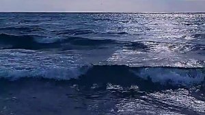 Крым. Оленевка. Вечернее море. июнь 2018 года_