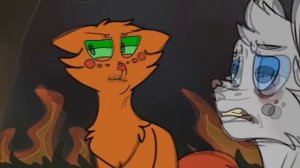 Коты Воители| Огонь Уголька/ русская озвучка\( видео не моё)