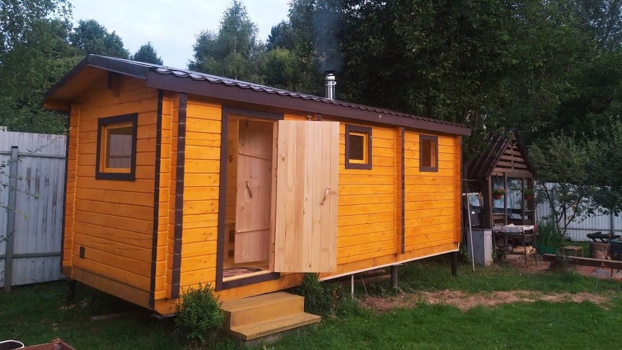 Баня из Бруса в Чашу смотреть онлайн