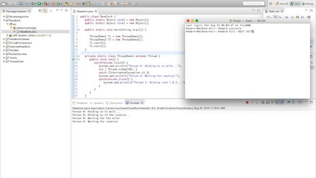 Displaying Java Thread Dump смотреть онлайн