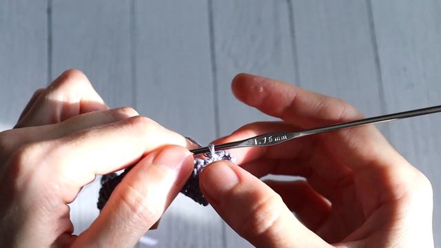 Вяжем ПРОСТОЙ узор крючком раппортом в 6 рядов смотреть онлайн