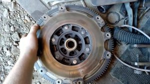 Двухмассовый маховик после реставрации nissan x-trail nt30