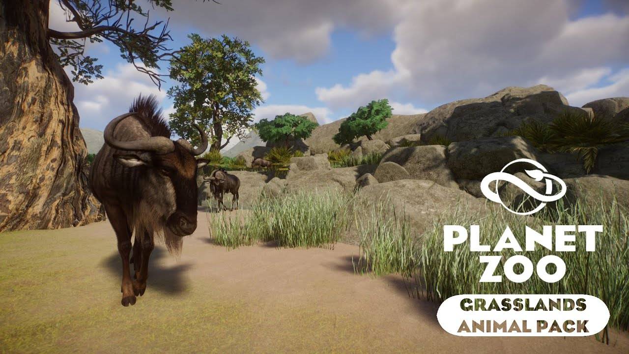 Planet Zoo: Grasslands Animal Pack - Голубой гну