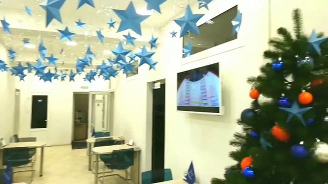Новогоднее оформление офиса в 2020 #декор #праздникнн #оформлениенн