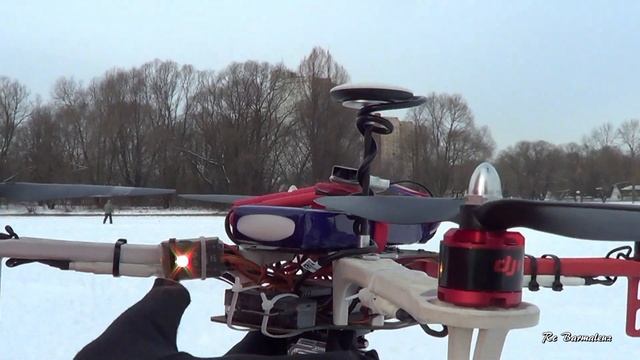 Калибровка модуля GPS (Dji Naza) смотреть онлайн