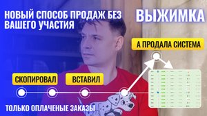 Выжимка Скопировал вставил а продала система Илья Ситнов