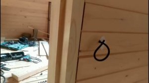 Скрытая проводка в доме из профилированного бруса. Часть 1