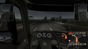 ETS2 Колесим по Европе)) там далеко далеко есть земля)