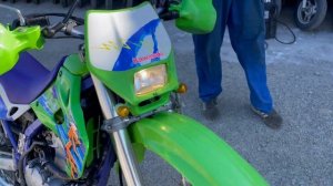 Видео запуска Kawasaki KLX 250