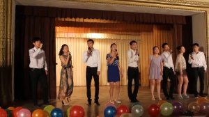 МЫ ЖЕЛАЕМ СЧАСТЬЯ ВАМ! Последний звонок-2014. Вокальная группа МФ БГПУ