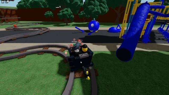 СОЗДАЛ ТЕЛЕЖКУ РАДУЖНЫХ ДРУЗЕЙ ЧАСТЬ 3 в ROBLOX!
