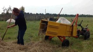 Пресс для сена